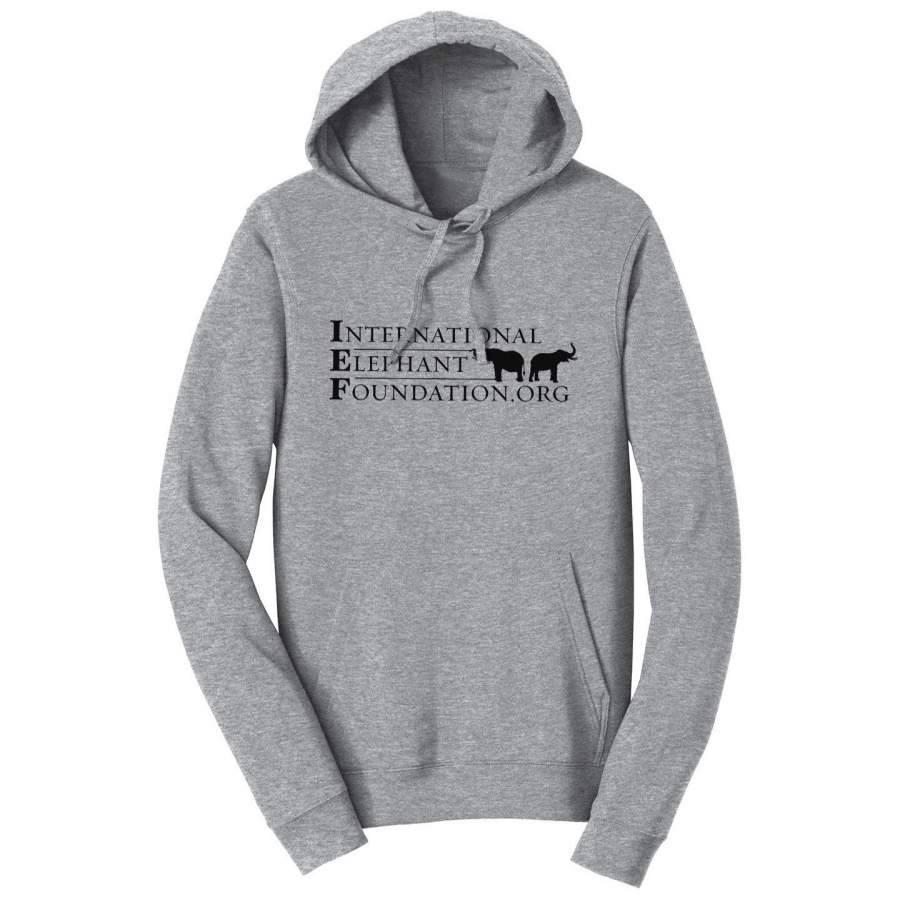 International Elephant Foundation Logo – Adult Unisex Hoodie Sweatshirt