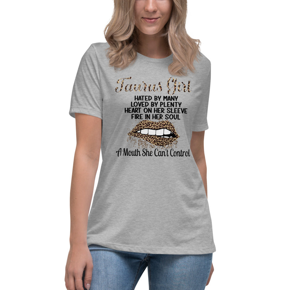 Leopard Taurus Girl T-Shirt