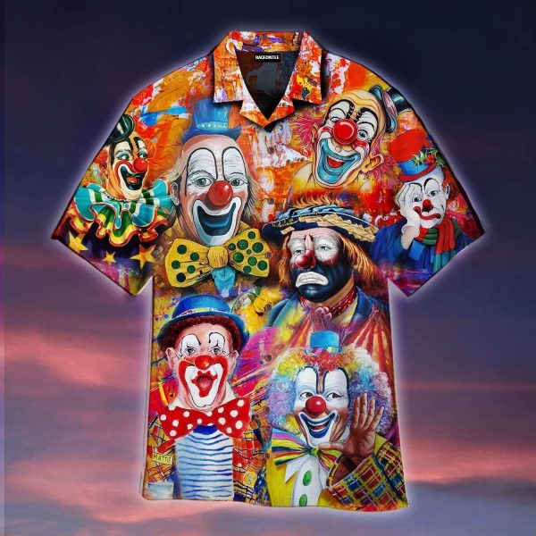 Clown Lovers Halloween Hawaii Shirt For Men Women Ha17552