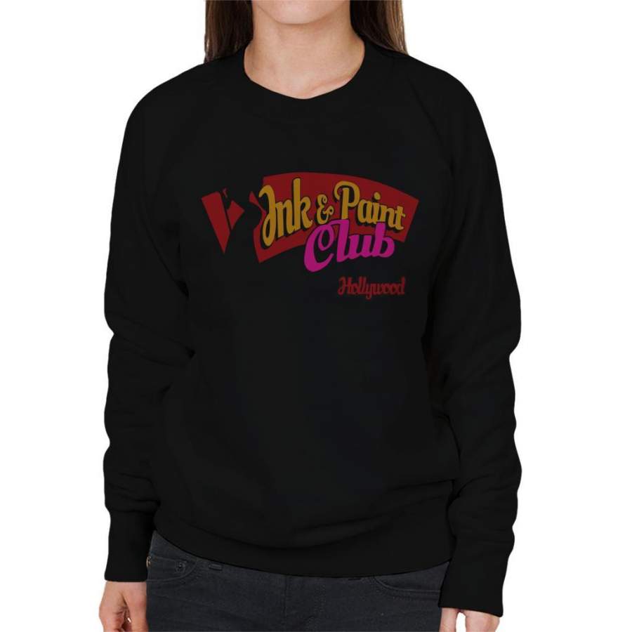 Ink And Paint Club Who Framed Roger Rabbit Women’s Sweatshirt