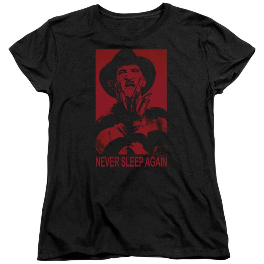 A Nightmare on Elm Street Never Sleep Again Women’s T-Shirt