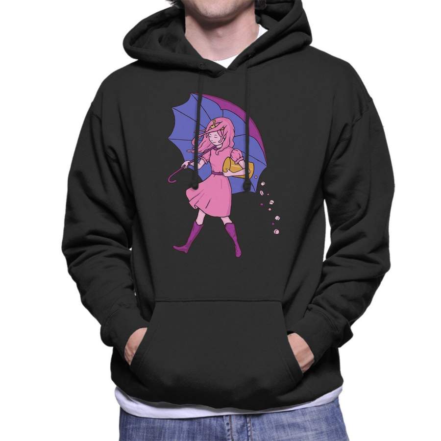 Adventure Time Princess Bubblegum Candy Girl Men’s Hooded Sweatshirt