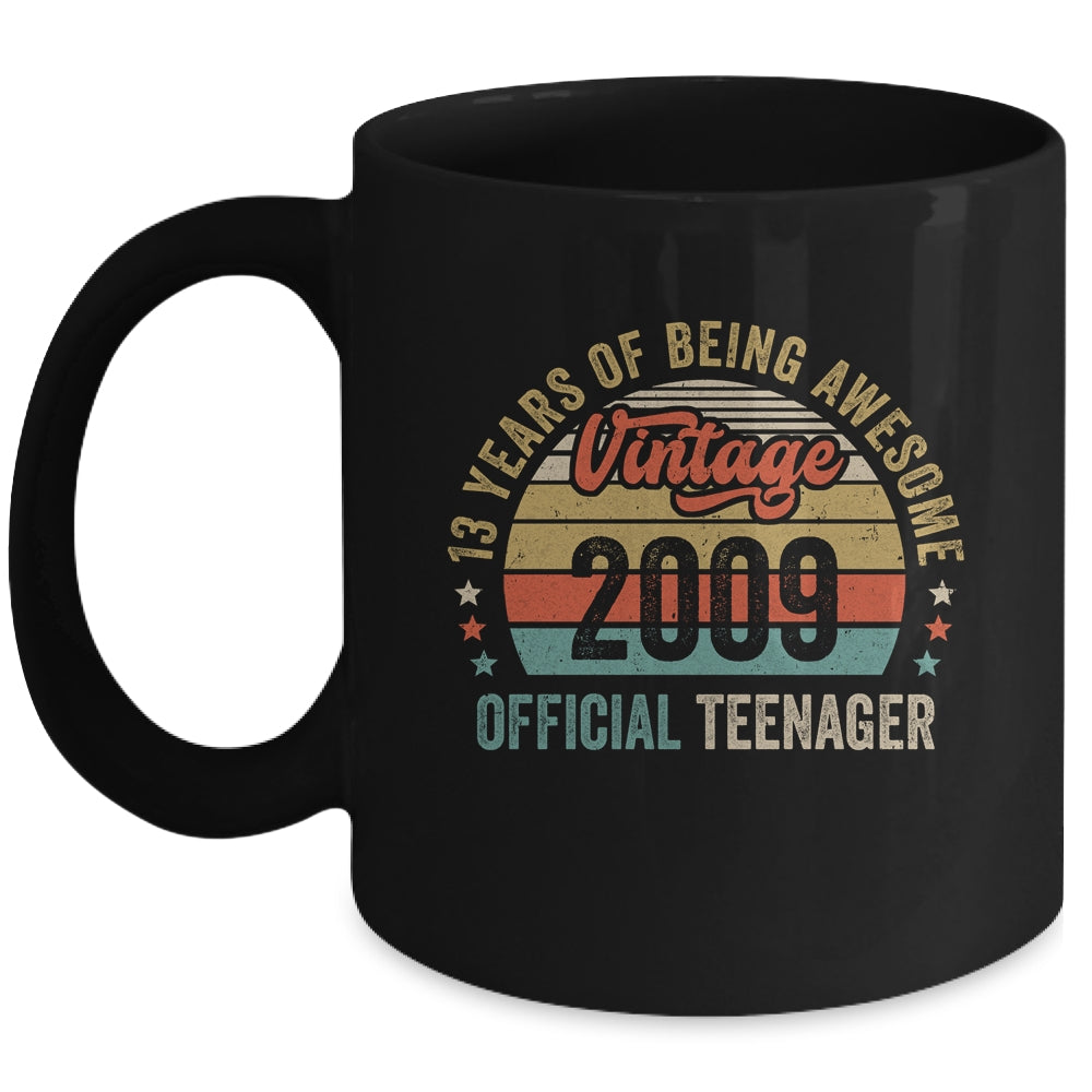 13 Year Old Gifts Vintage 2009 Limited Edition 13Th Birthday Mug