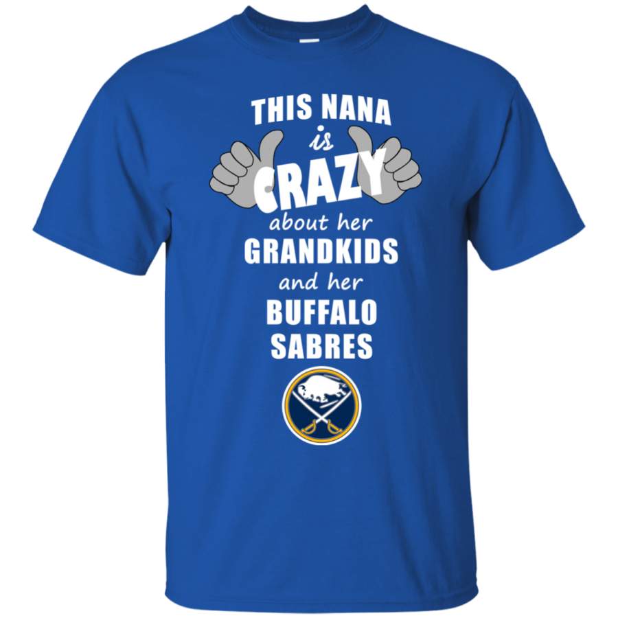 This Nana Is Crazy About Her Grandkids And Her Buffalo Sabres T Shirts