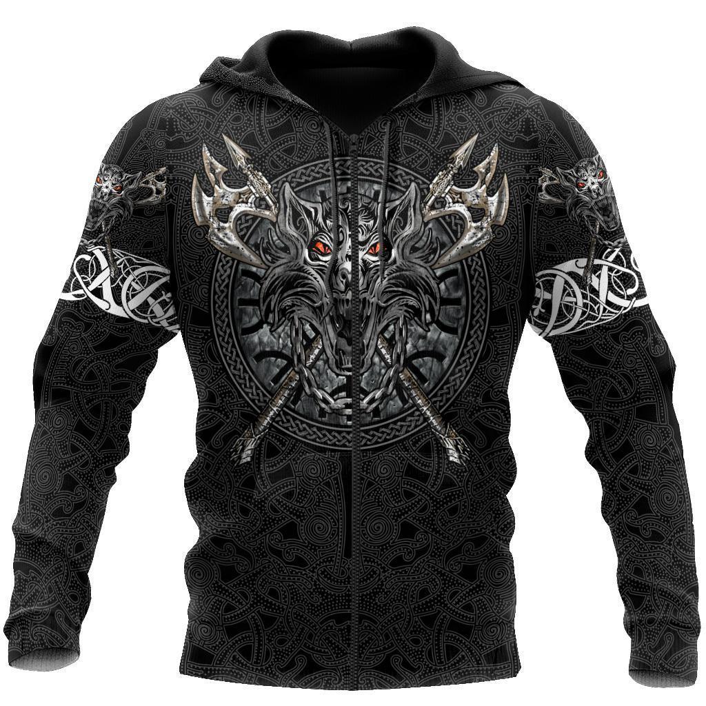 Fenrir Viking Tattoo 3D All Over Print | For Men & Women | Adult ...