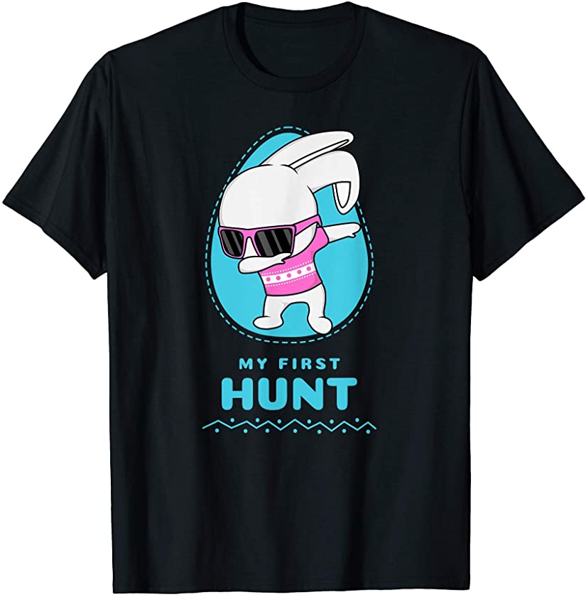 Dabbing Bunny For First Easter Day Cute T-Shirt