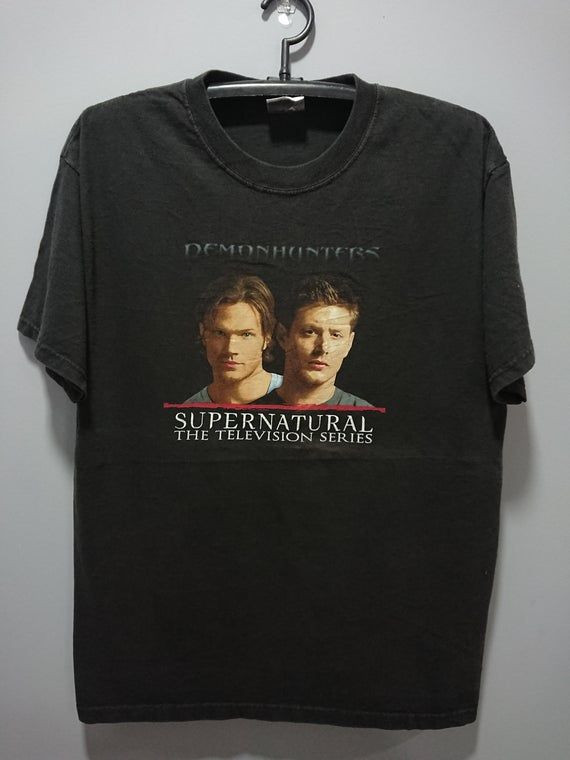 Vintage 2005 Supernatural Shirt Television Series American Drama Series Urban Fantasy Supernatural Fiction Shirt