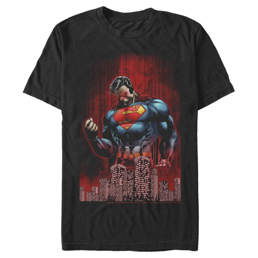 Superman Men’s Hero Streaks  T Shirt