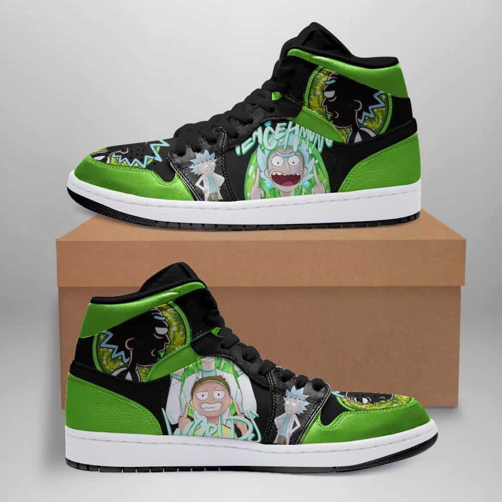Rick And Morty 3 Air Jordan Shoes Sport Sneakers