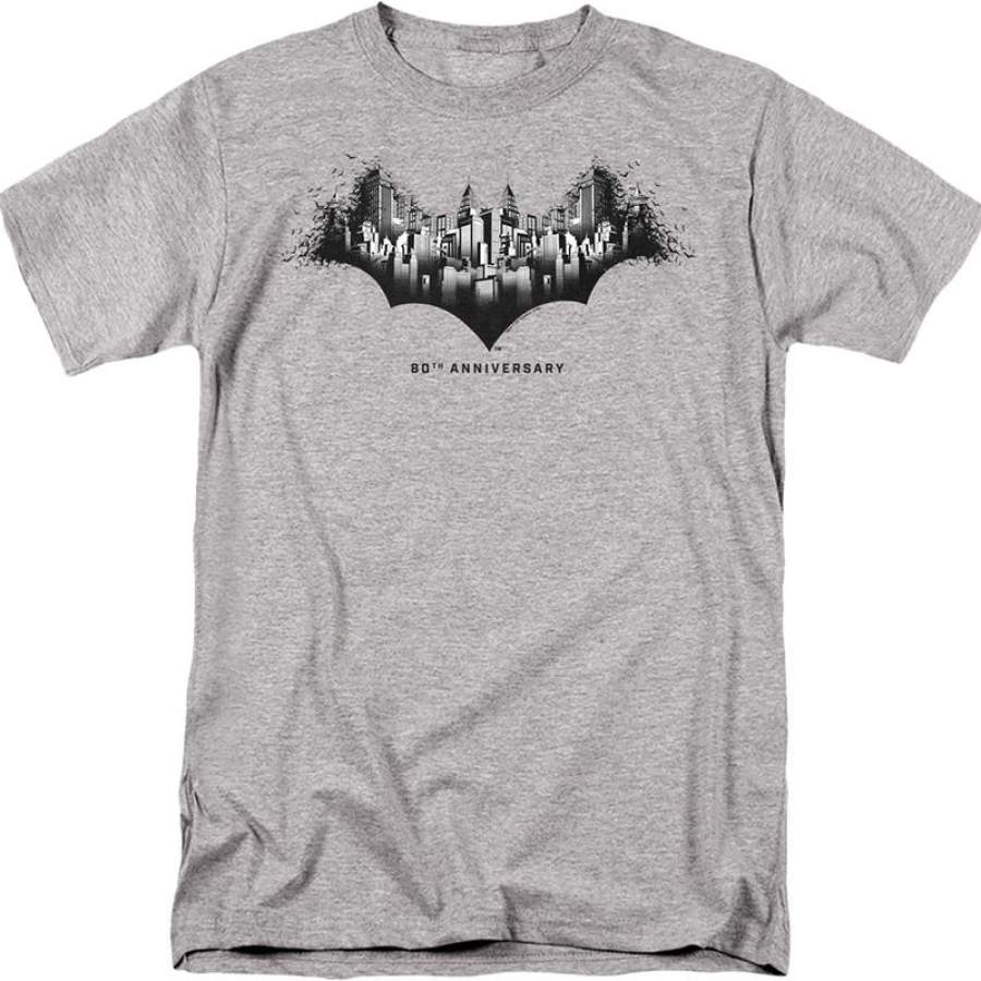 80th Anniversary Batman T-Shirt