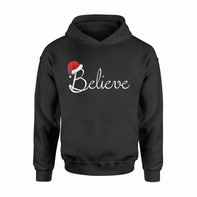 Believe Christmas Shirt Best Santa Christmas Tee Standard Hoodie