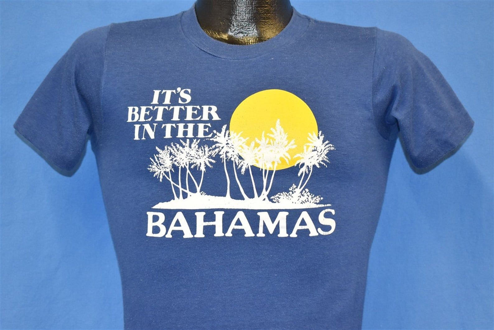 70S It’S Better In The Bahamas Sunset T-Shirt Extra