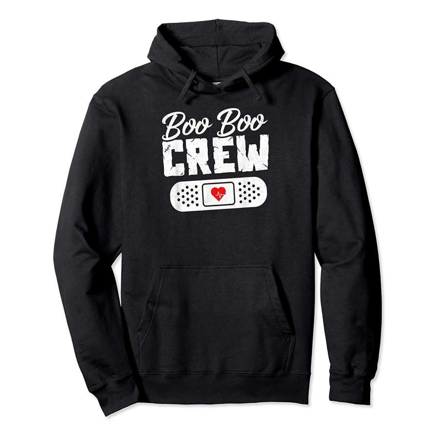 Boo Boo Crew Shirt Cute Nurse Costume Girls Funny Halloween Hoodie Premium Tee