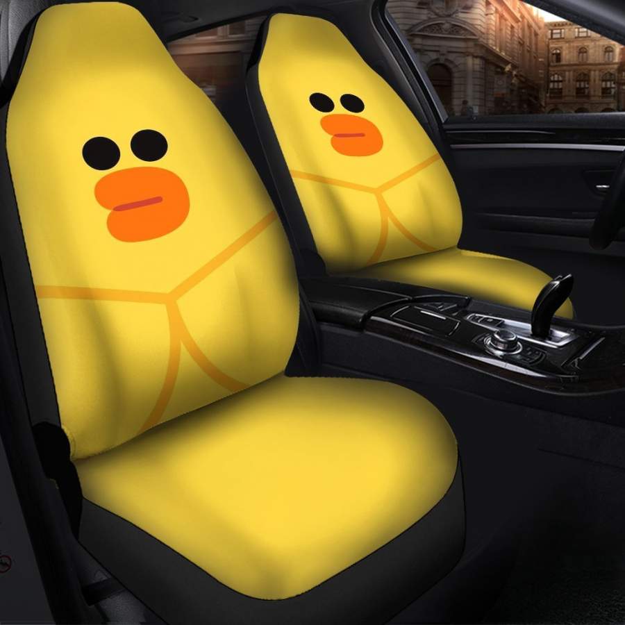 Yellow Chicken Animal Car Seat Covers