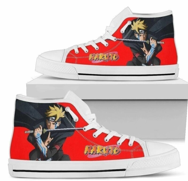 Animood Narutopedia - Naruto Sneakers High Top Shoes Anime Fan High Top Shoes