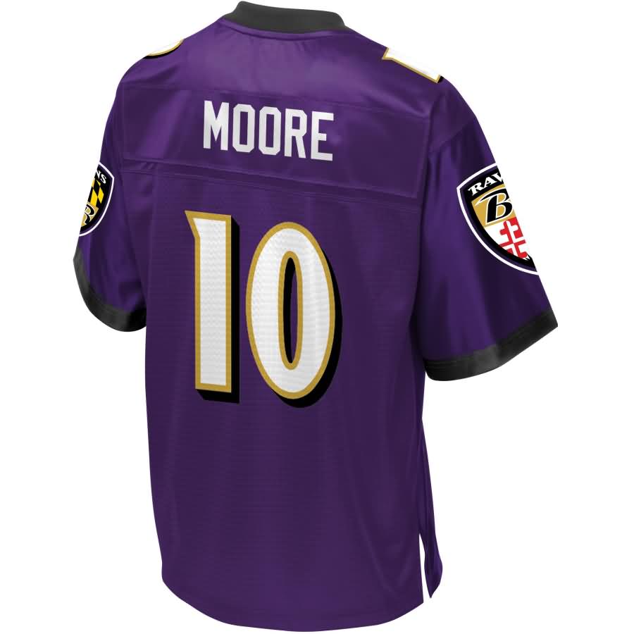 Chris Moore Baltimore Ravens NFL Pro Line Player Jersey – Purple