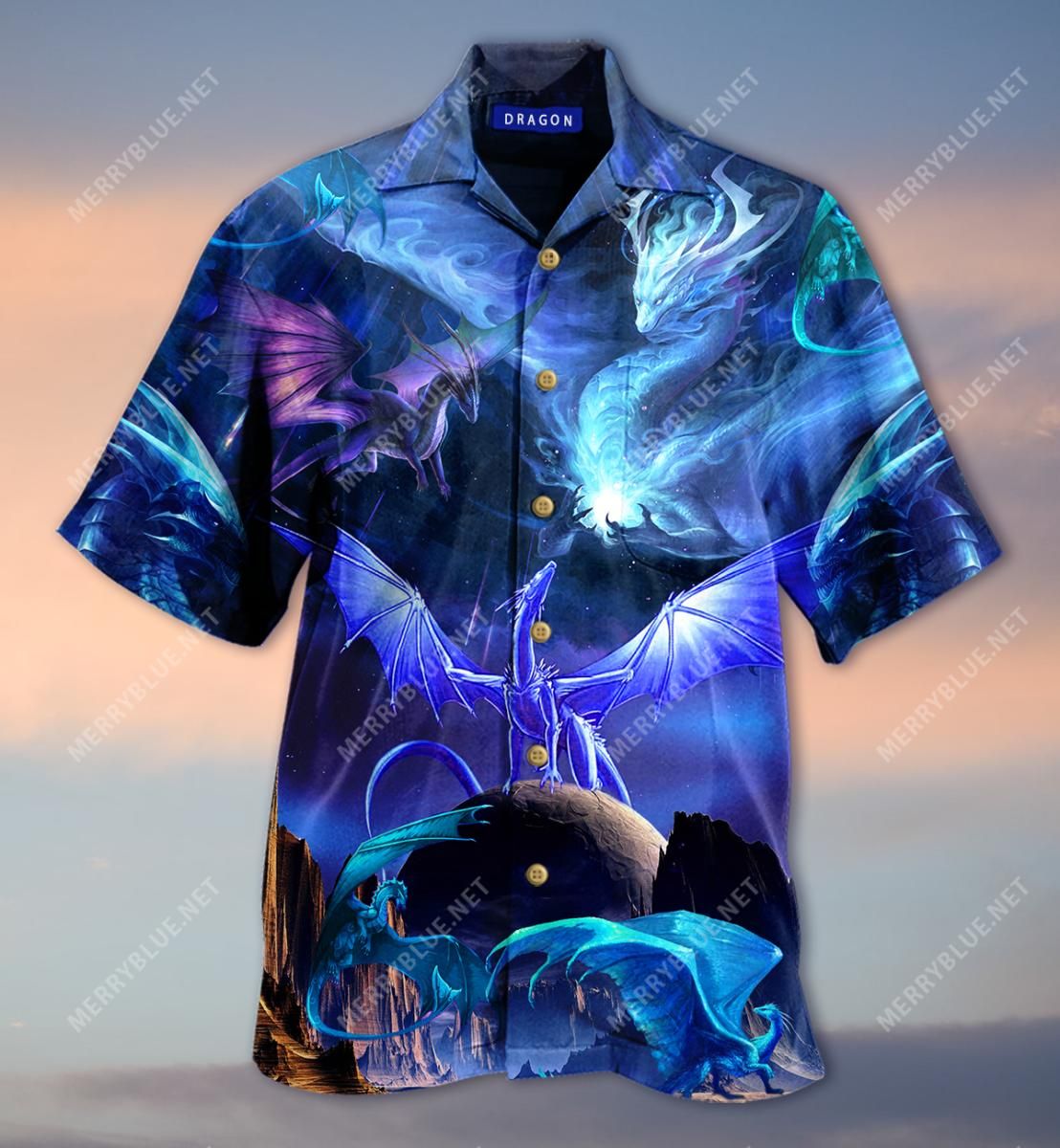 Always Believe In Dragon Aloha Hawaiian Shirt Colorful Short Sleeve Summer Beach Casual Shirt For Men And Women