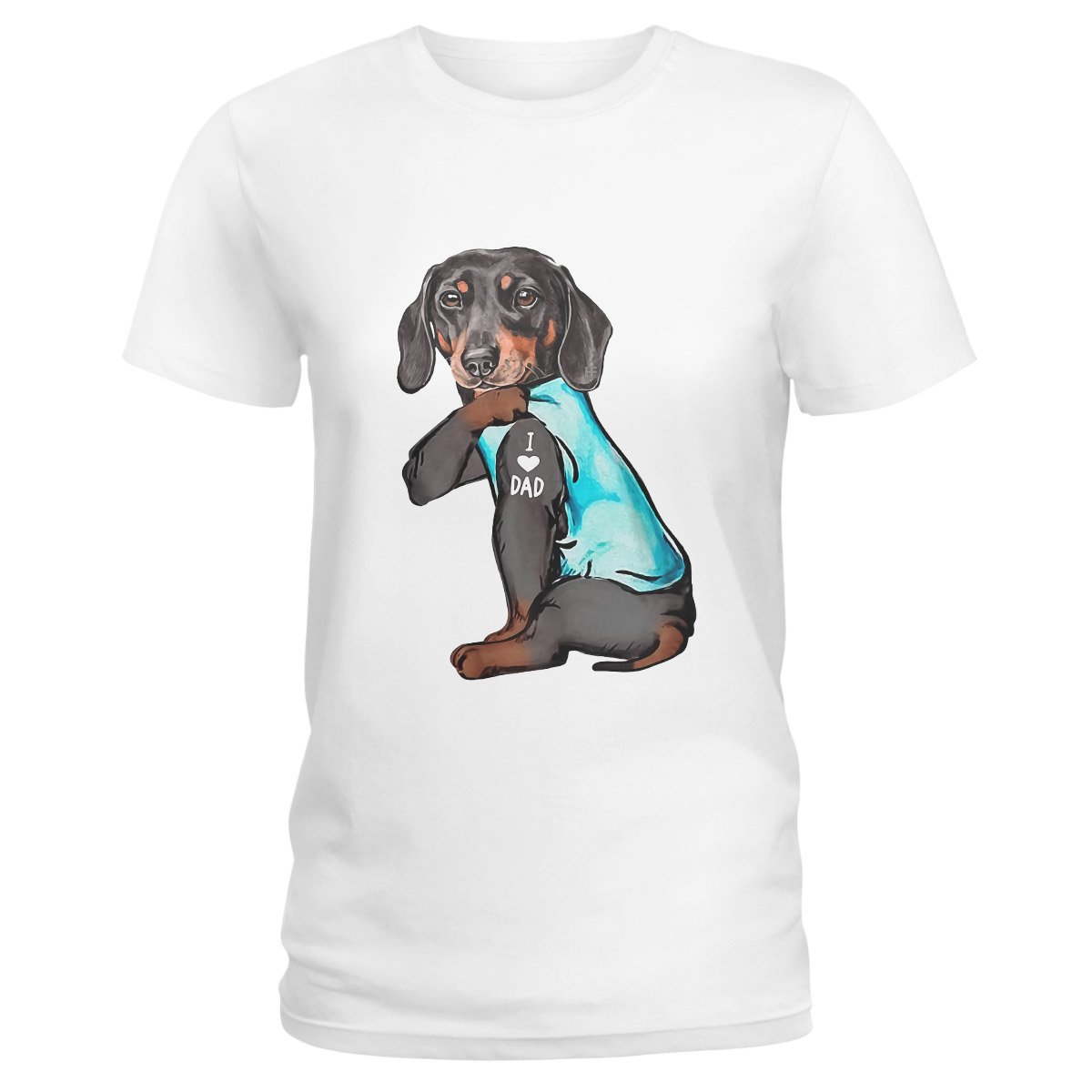 Dachshund Lovers Shirt 07 Ez01 1009 Ladies T-Shirt