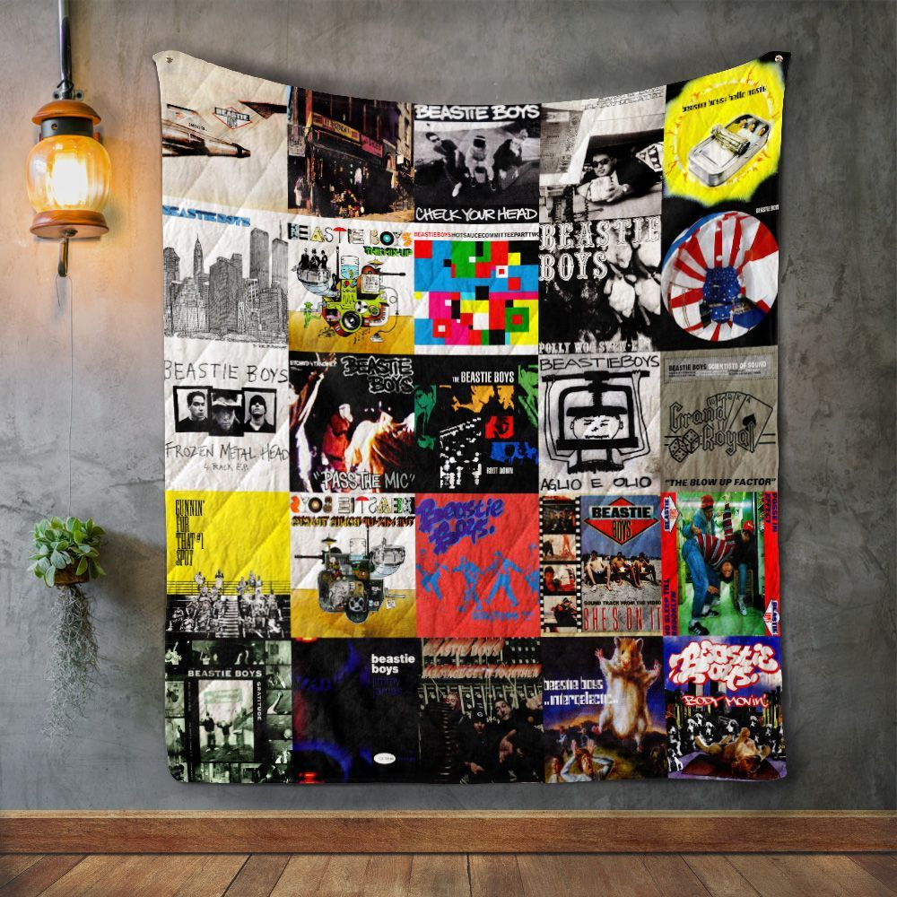 Beastie Boys Album Covers Quilt