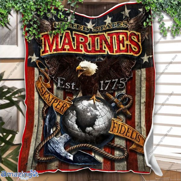 United States Marine Corps 3D Blanket