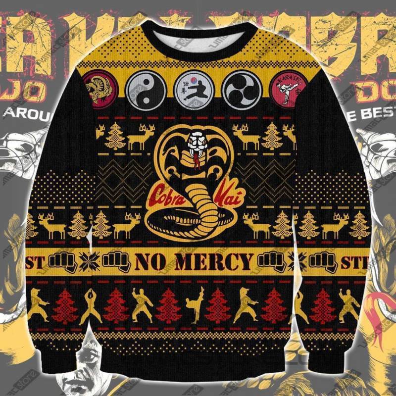 The Karate Kid KKV3 3D Print Ugly Christmas Sweatshirt