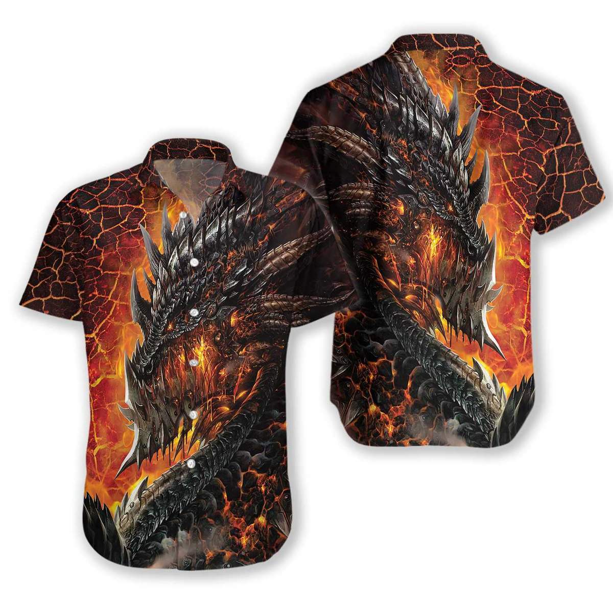 Dragon Lava Aloha Hawaii Shirts For Men Women Ha74306