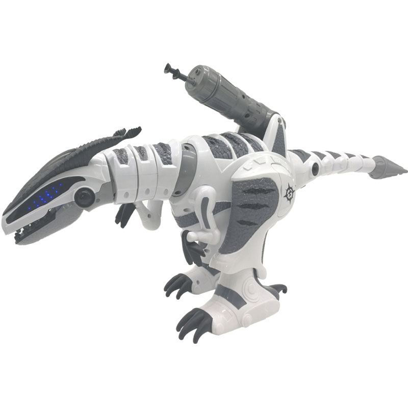 RC Intelligent Dinosaur Model Electric Remote Control Robot Mechanical War Dragon With Music&Light Functions Children Hobby Toys alx