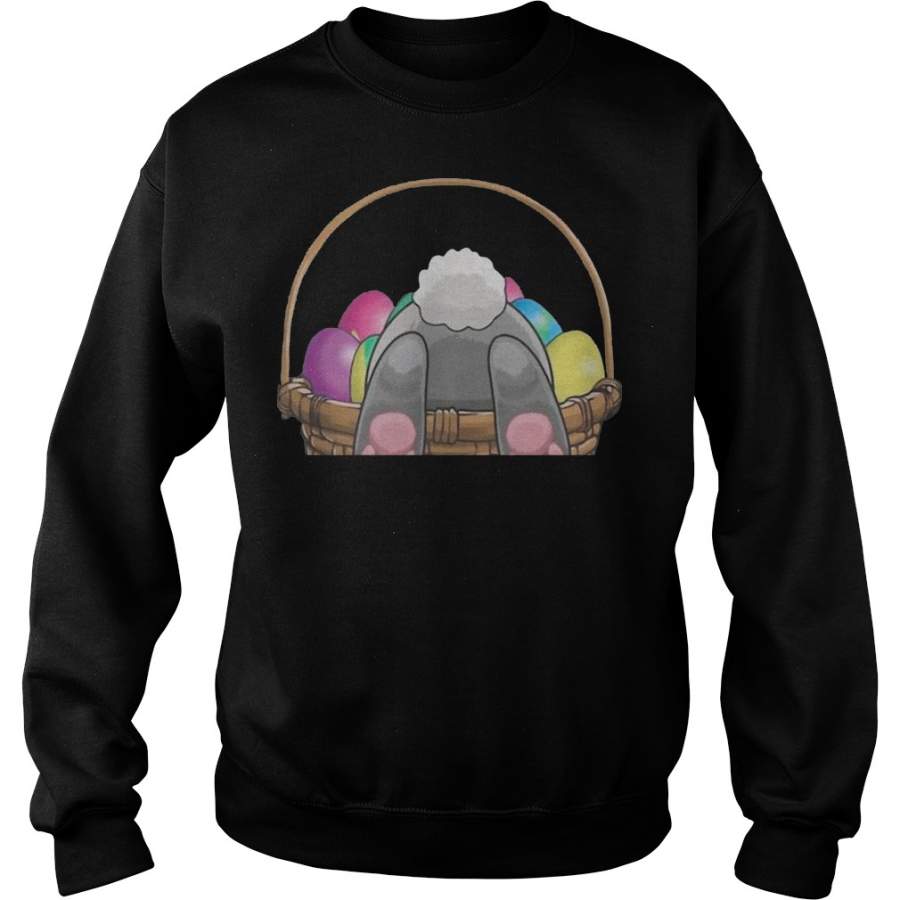 Easter Bunny and Basket Eggs – Sweatshirt