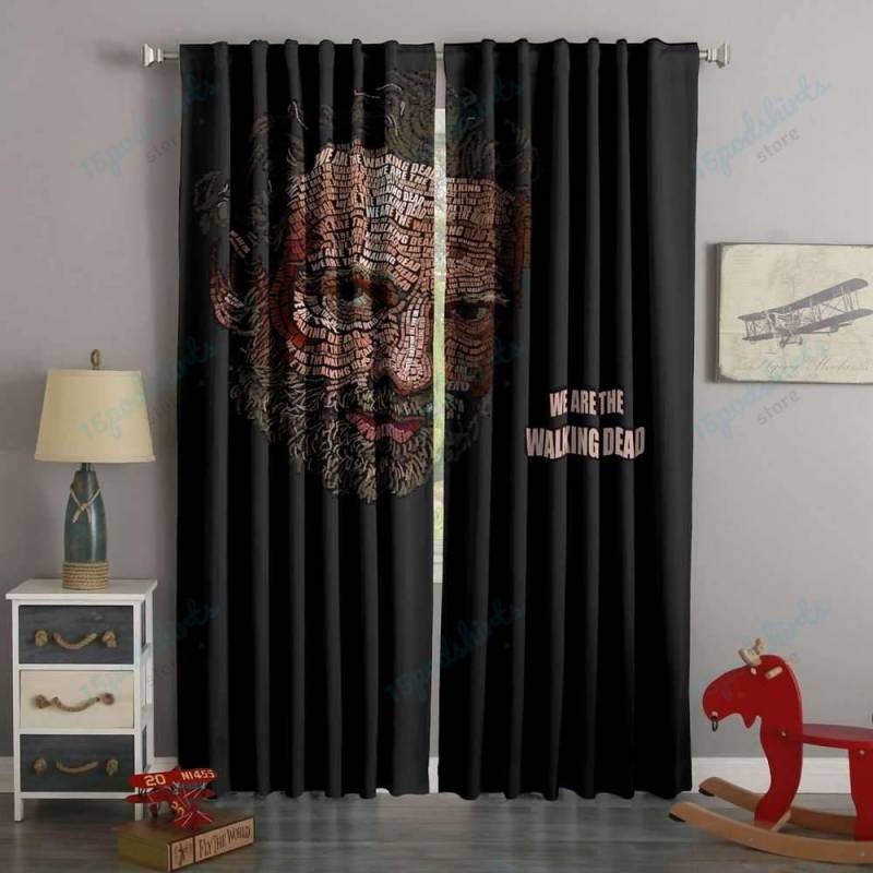 3D Printed The Walking Dead Custom Living Room Curtains