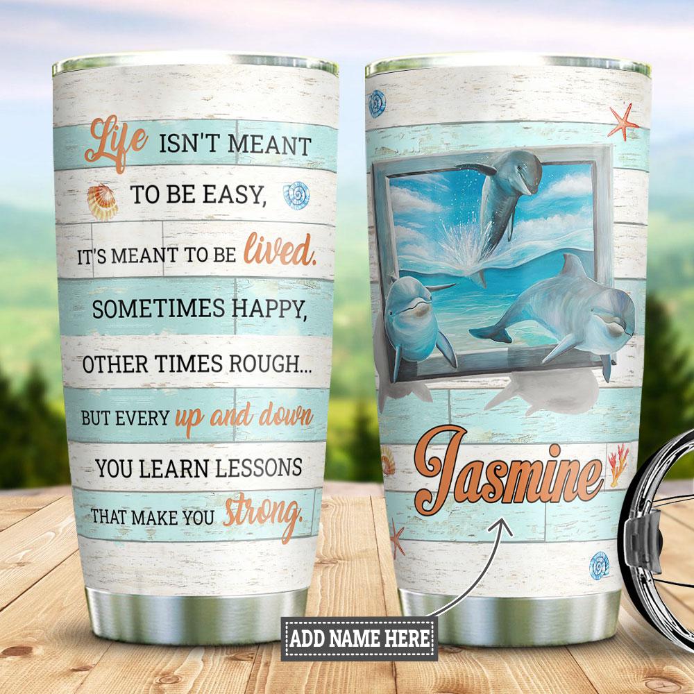 Dolphin Personalized DNR2411003 Stainless Steel Tumbler