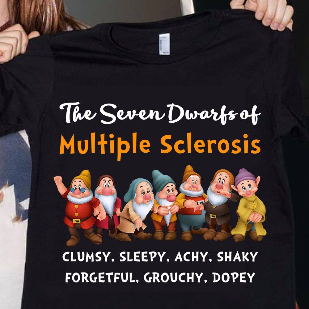 Round Neck T-Shirt Woman – Multiple Sclerosis Awareness