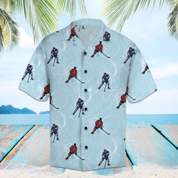 Amazing Hockey Hawaiian Shirt Summer Button Up For Men, Women, Couple