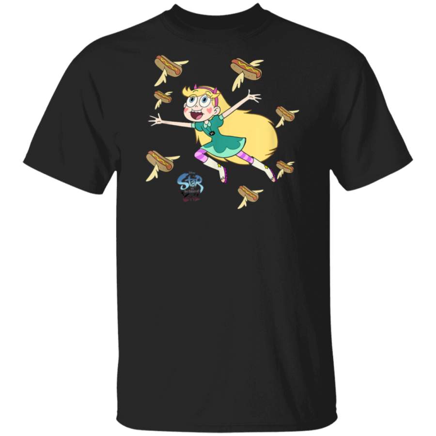 Channel Star vs. The Forces of Evil Hot Dog T-Shirt