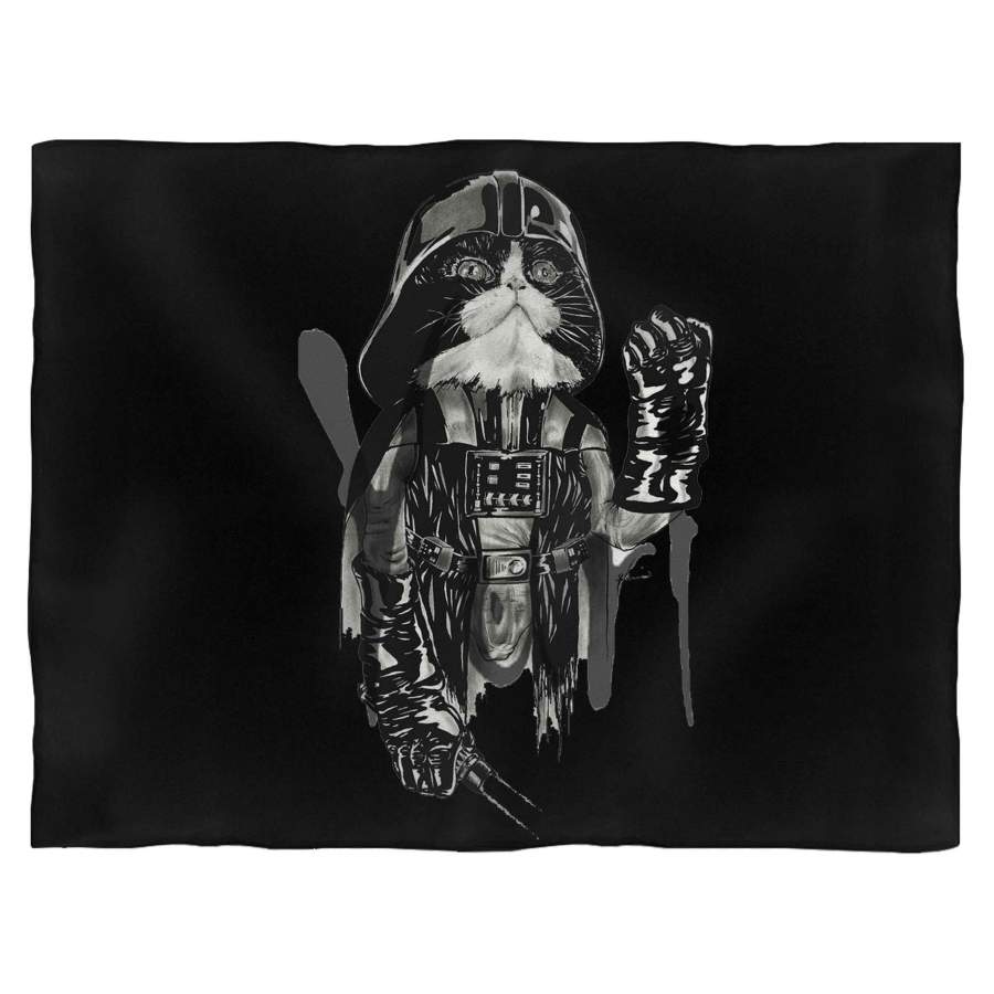 Cat Vader Kitten Darth Vader Blanket