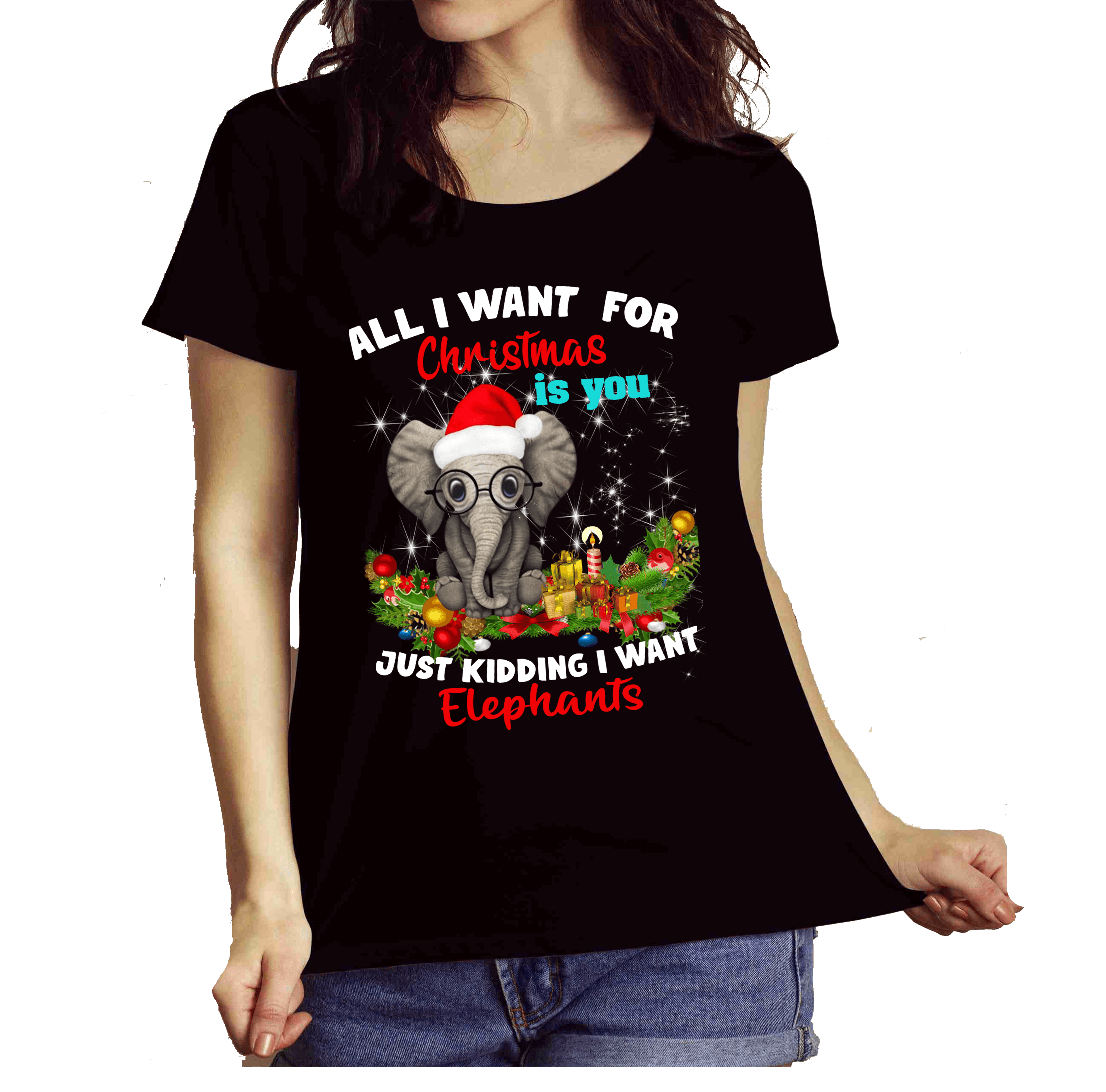 “Christmas Elephants” T-Shirt