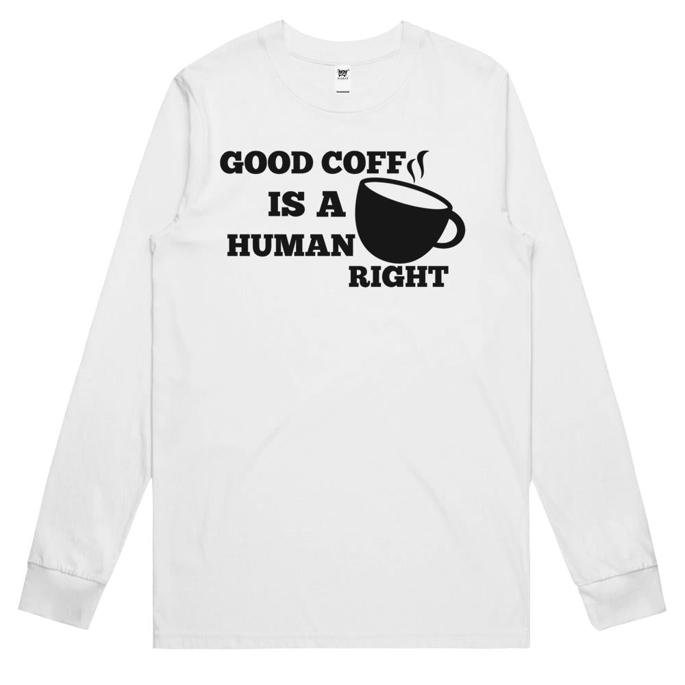 Good Iced Coffee Is A Human Right Essential (13) Long Sleeve T Shirts