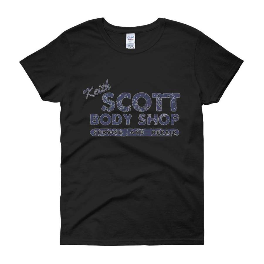 Vintage Keith Scott Body Shop Women’S T Shirt