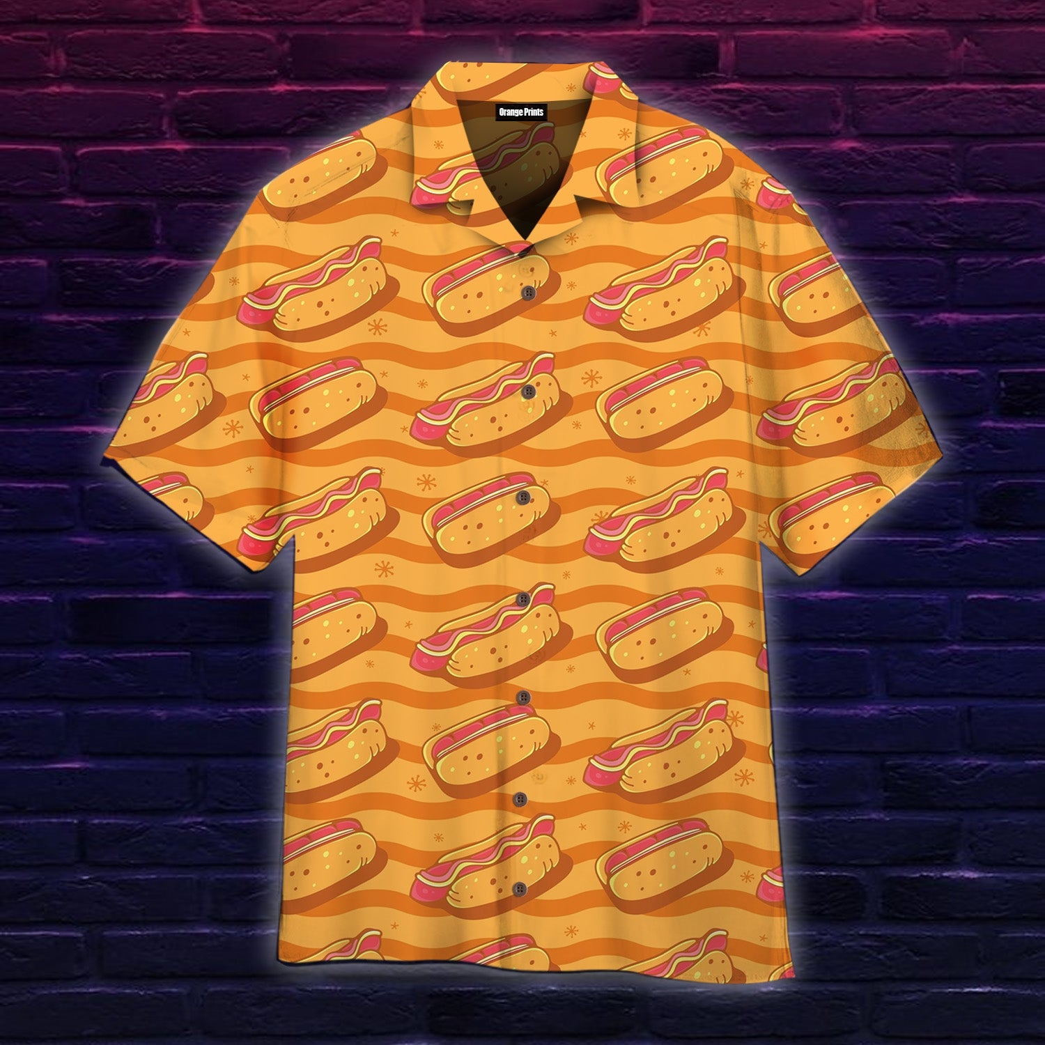 Hot Dogs Seamless Art Hawaii Shirt For Men Women Adult Ha81917