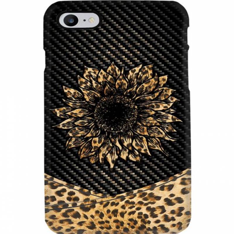 Sunflower Leopard Skin phone case