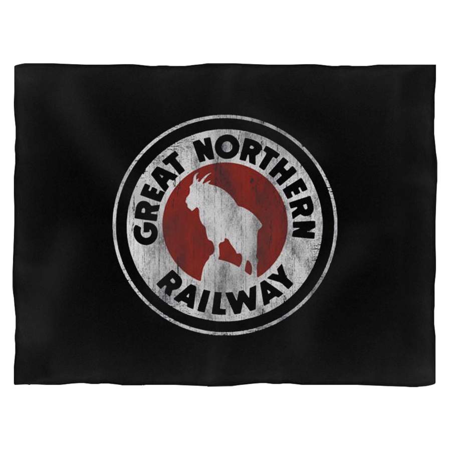 Great Northern Railway Locomotive Vintage Railroad Blanket – Cantapas Store