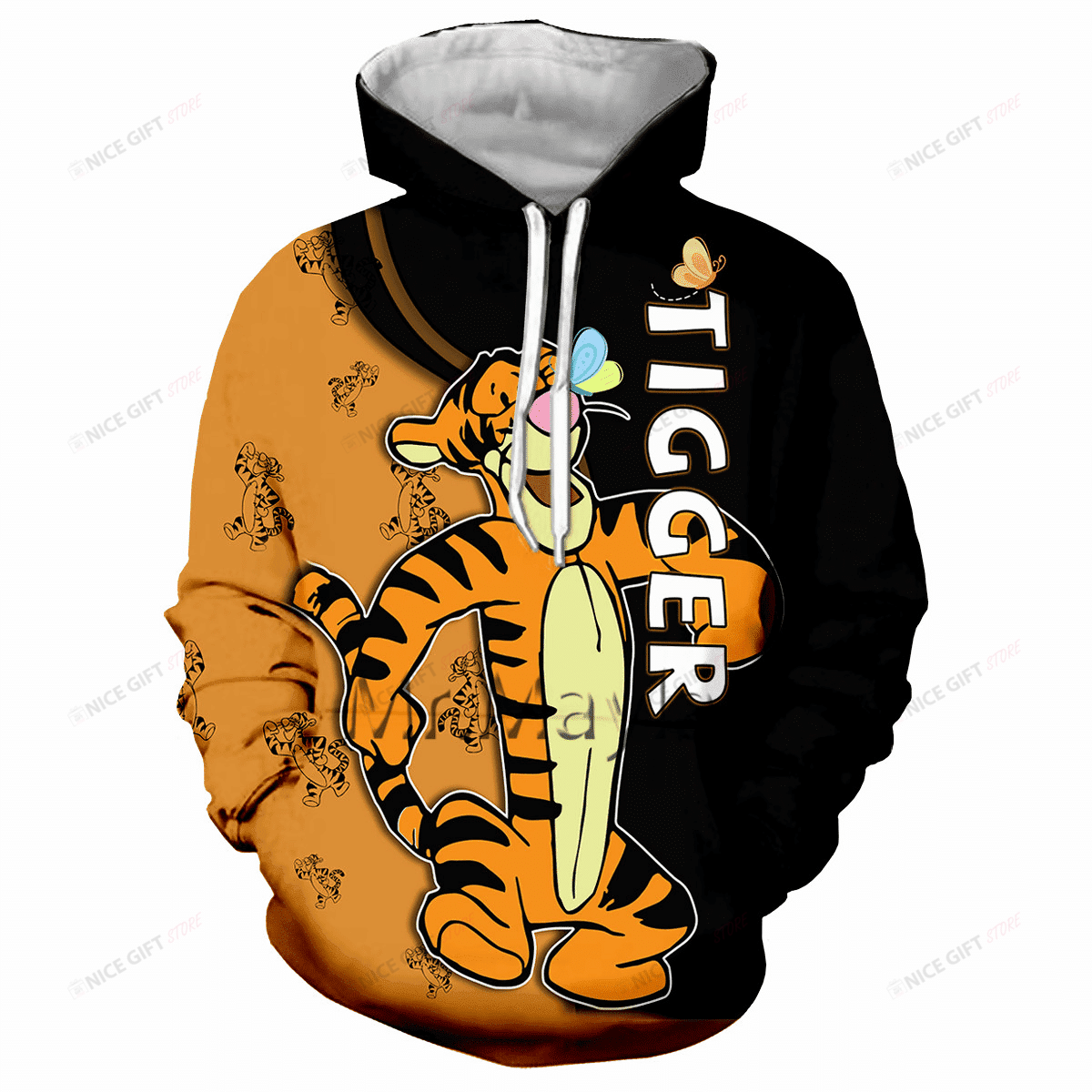 Winnie The Pooh Tigger Hoodie 3D 3Ho-V4C9