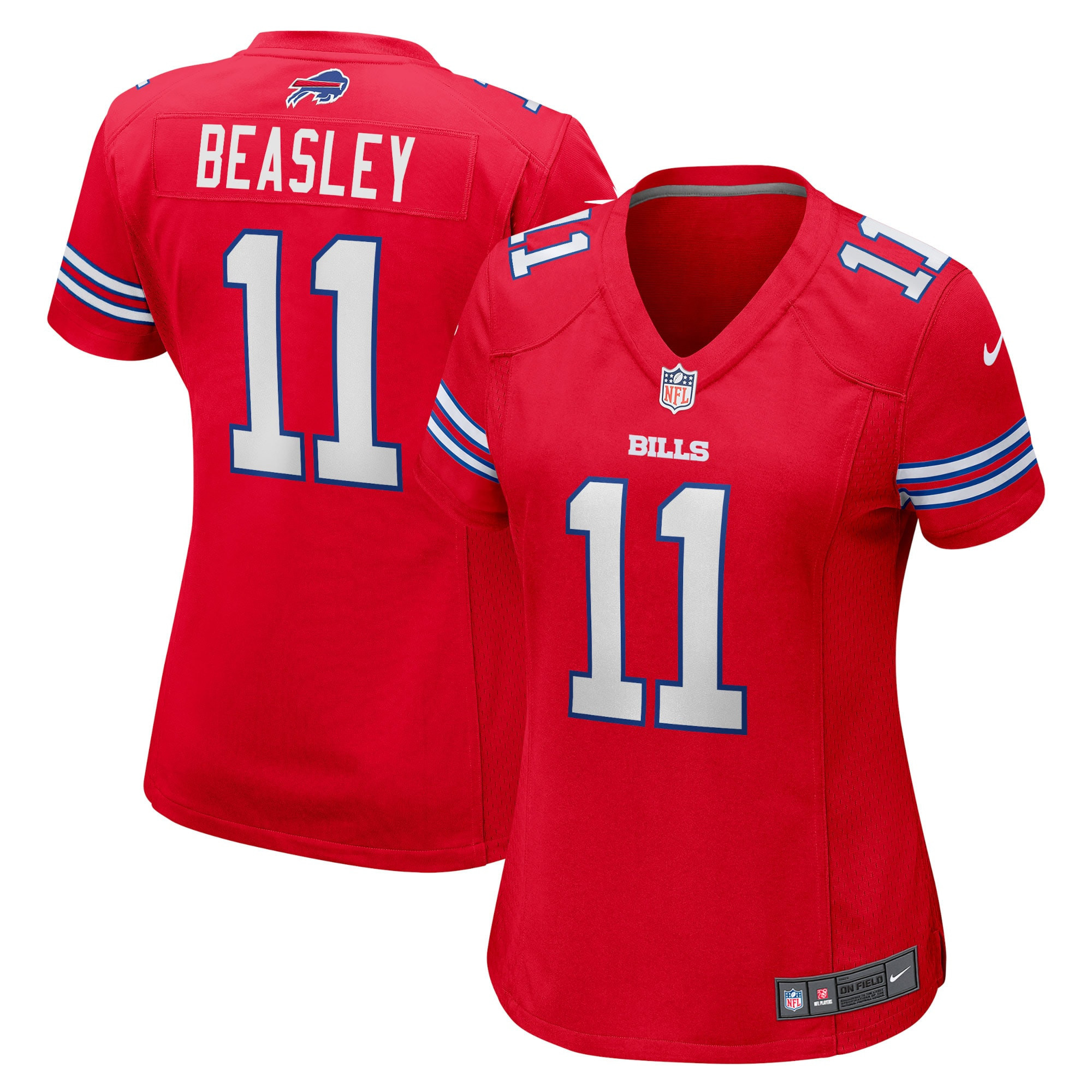 Cole Beasley Buffalo Bills Womens Game Player Jersey – Red NFL