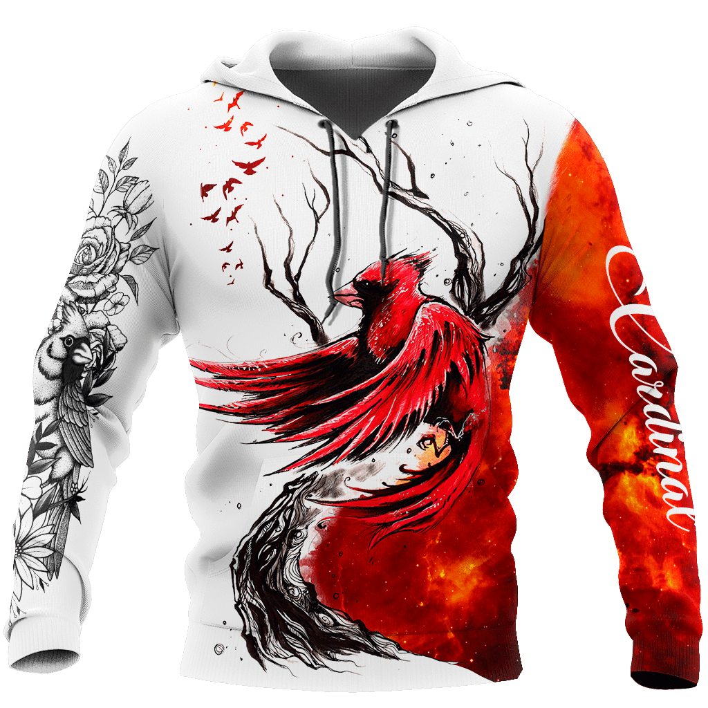 CARDINAL RED BIRDS HOODIE CC TJJ172008A07PH