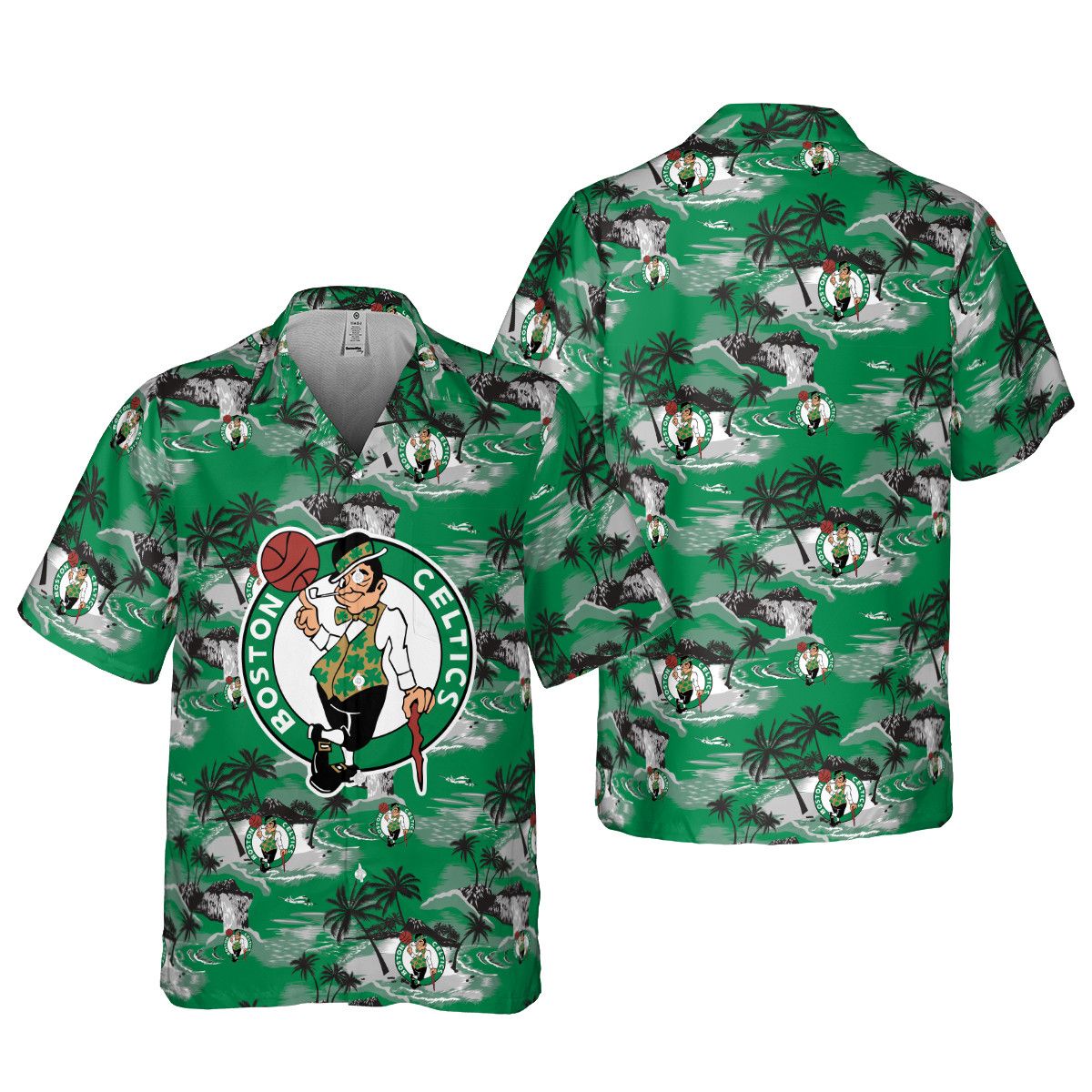 Classic Boston Celtics Signature Tropical Vibe Shirt