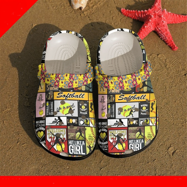 Tennis Soft Ball Crocs Rubber Crocs Clog Shoes Comfy Footwear