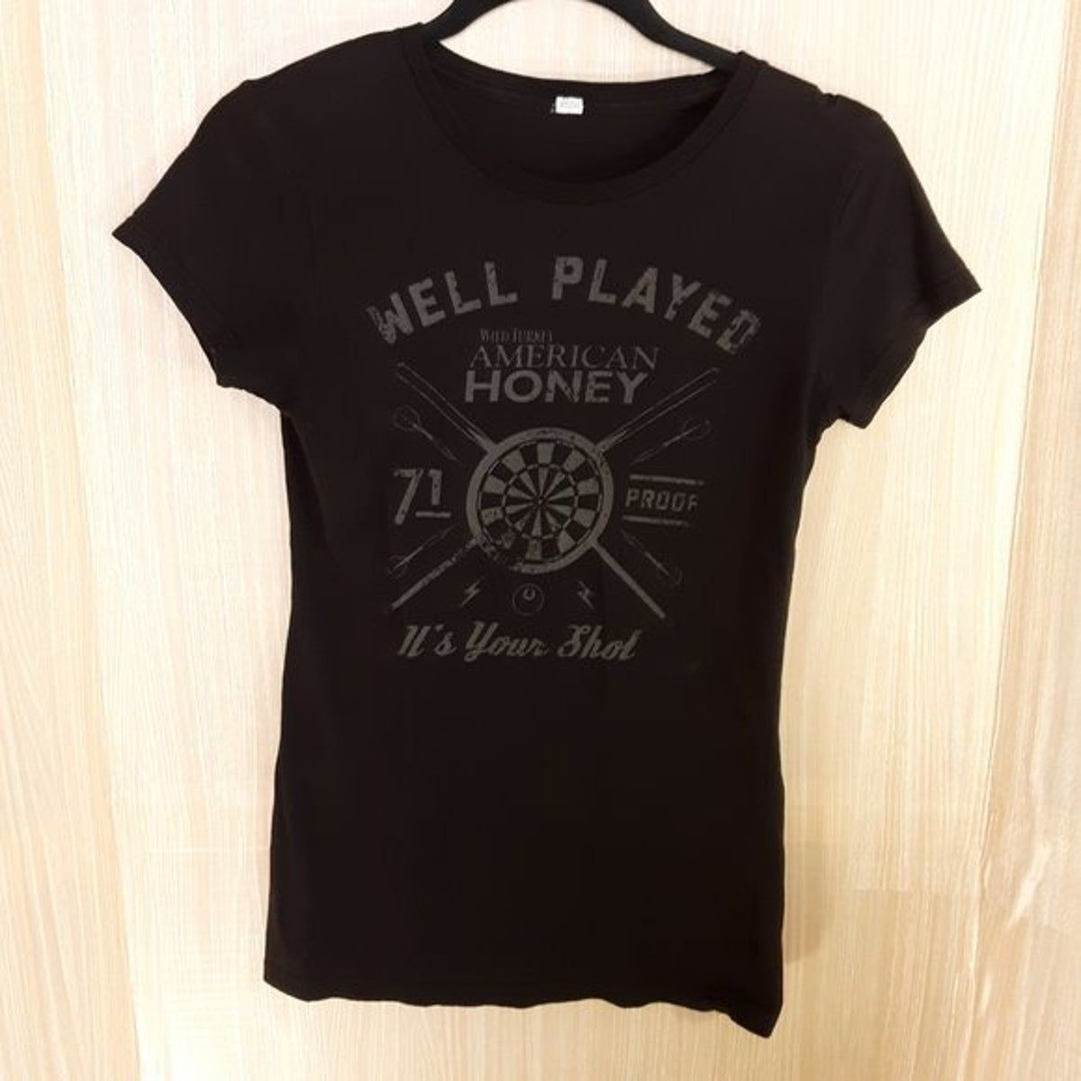 American Honey Wild Turkey Black Shirt