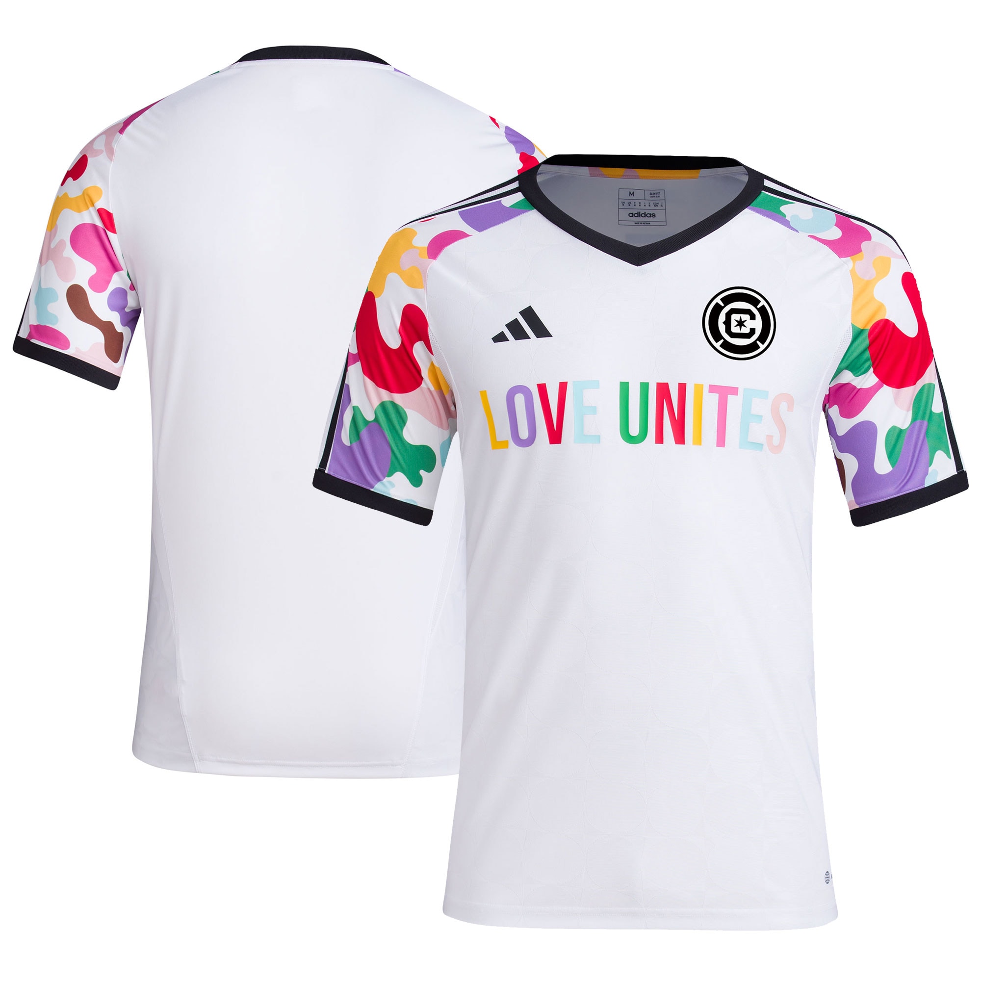 Chicago Fire 2023 Pride Pre-Match Top – White