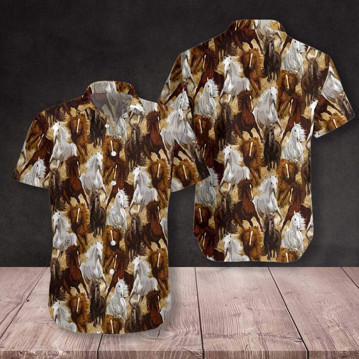 Horse Aloha Hawaii Shirts For Men Women Ha15647