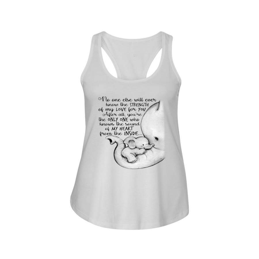 The Message For Little Elephant Limited Classic T- Shirt Ladies Flowy Tank