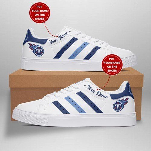 Tennessee Titans Football Personalized Custom Sneakers Gift For Fan